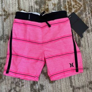 Hurley swim toddler boy swim trunks size 2T NWT